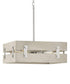 Hemsworth 4-Light 18"w Coastal Farmhouse Pendant Light Fixture Galvanized Bleached Oak Finish by Progress