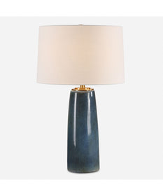 Submerged Deep Blue Table Lamp