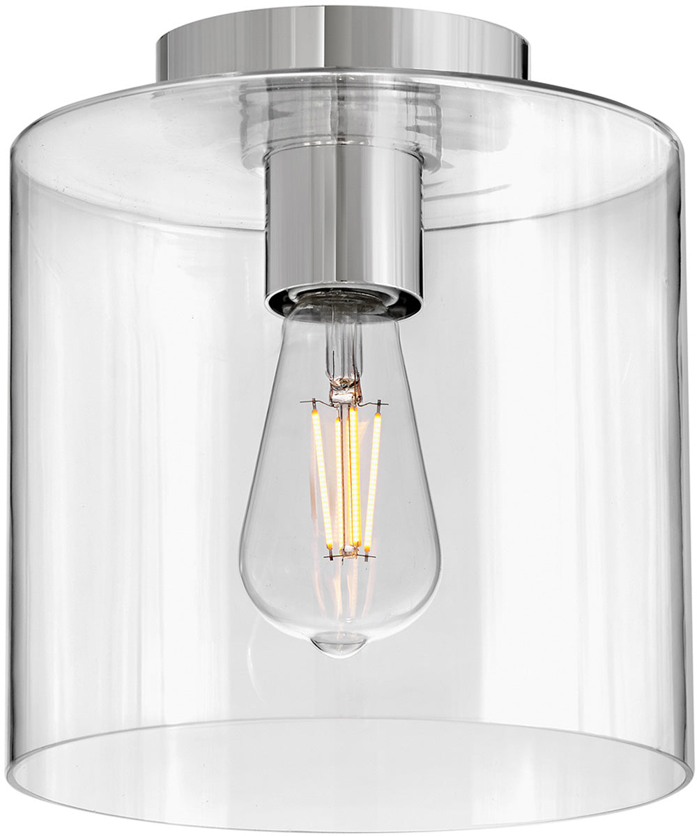 Pippa 1-Light Extra Small Flush Mount in Polished Nickel