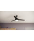 Nolyn 52 in. 3-Blade Modern LED Ceiling Fan Matte Black