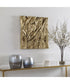 Rio Gold Wood Wall Décor