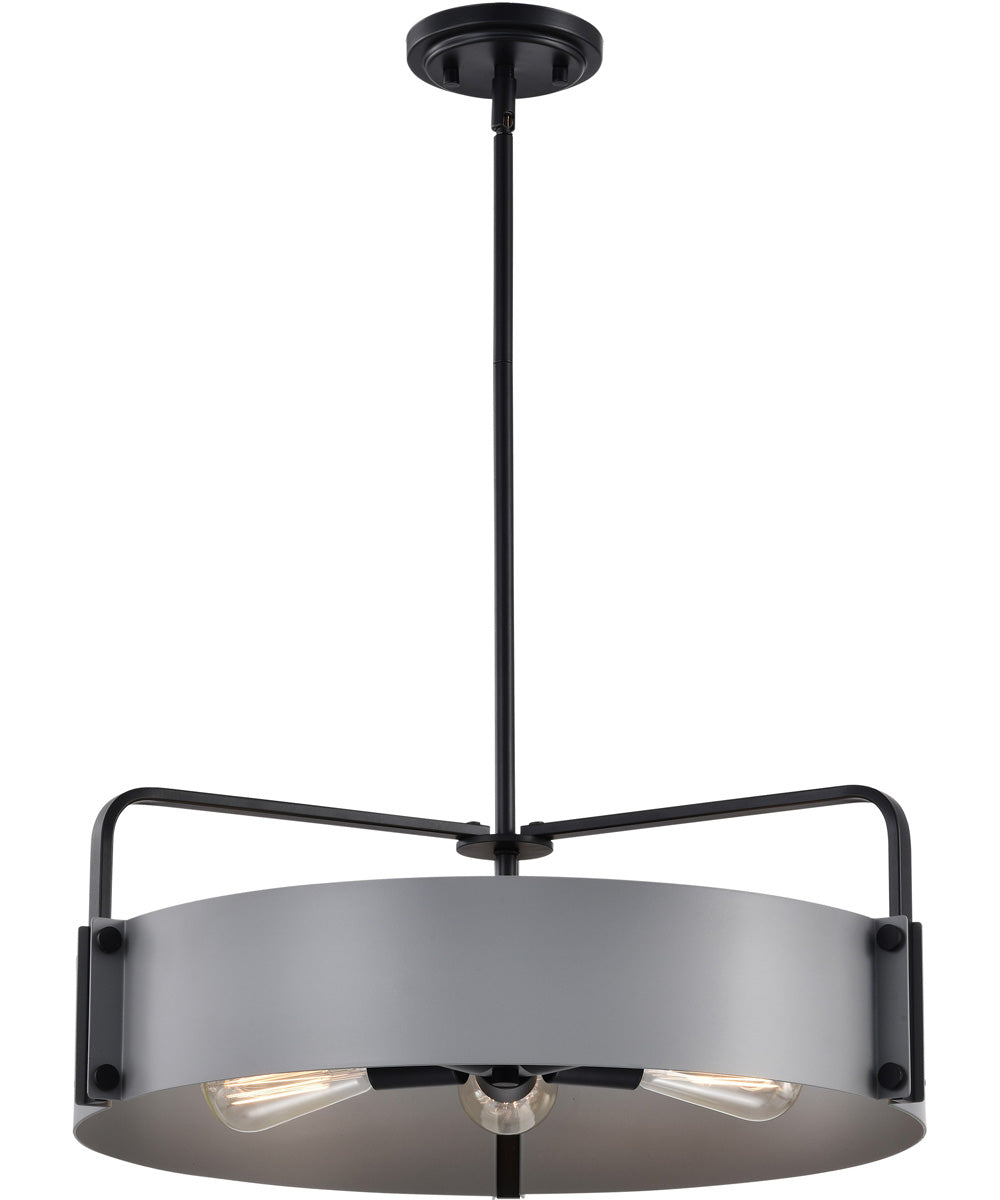 Altos 5-Light Pendant Matte Gray