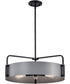 Altos 5-Light Pendant Matte Gray