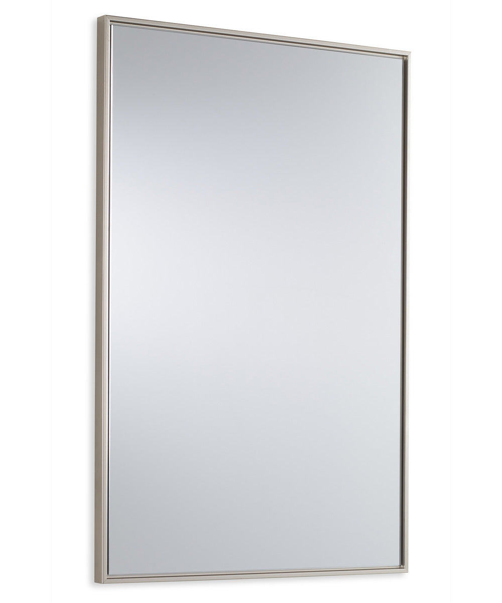 20x30" Wall Mirror in Silver