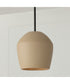 Della 1-Light Pendant Terracotta Sand