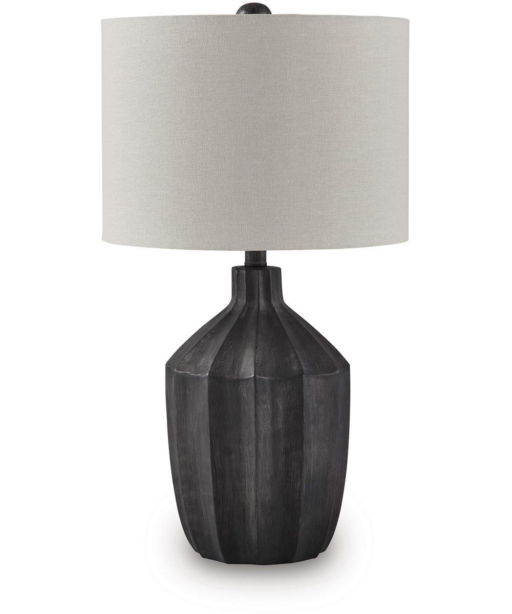 Jilton Poly Table Lamp Black