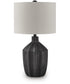 Jilton Poly Table Lamp Black