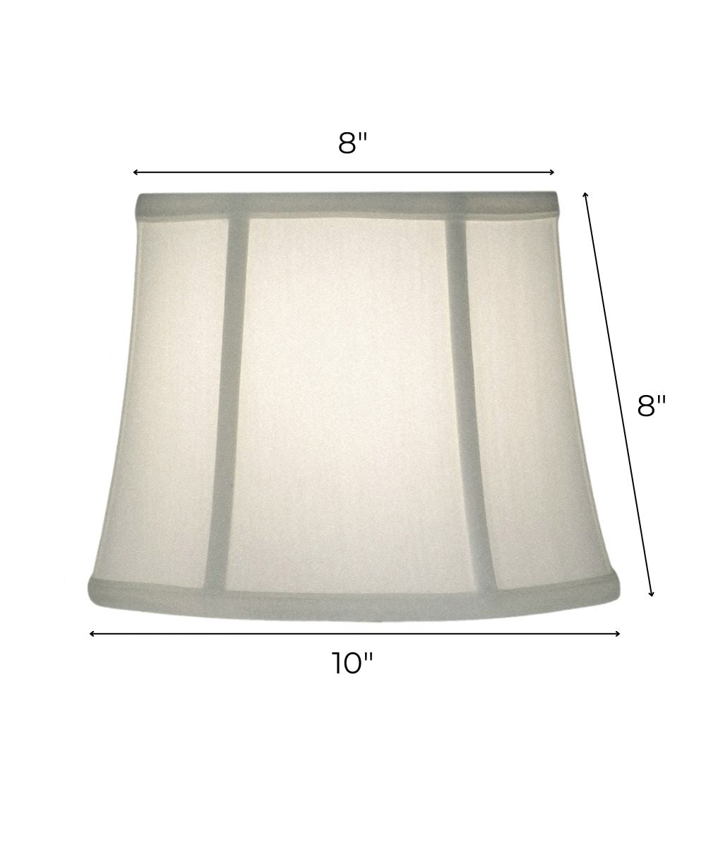 8x10x8 Ivory Shadow Deep Drum Softback Lampshade