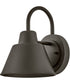 Wes 1-Light Small Gooseneck Barn Light in Oil Rubbed Bronze