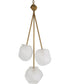 Geodesic 3 Light Pendant