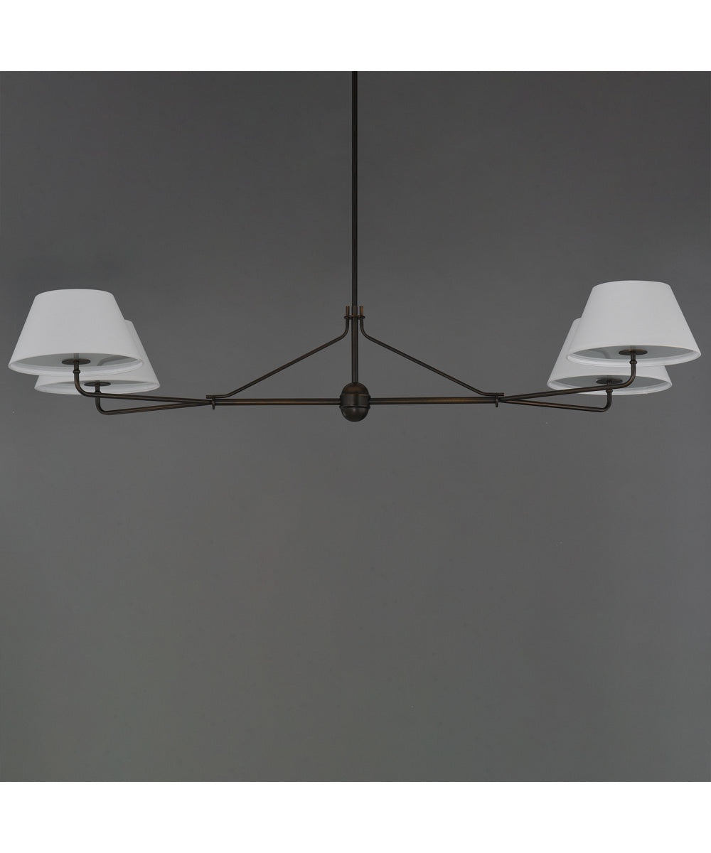 Dunbridge 4-Light Chandelier Antique Bronze
