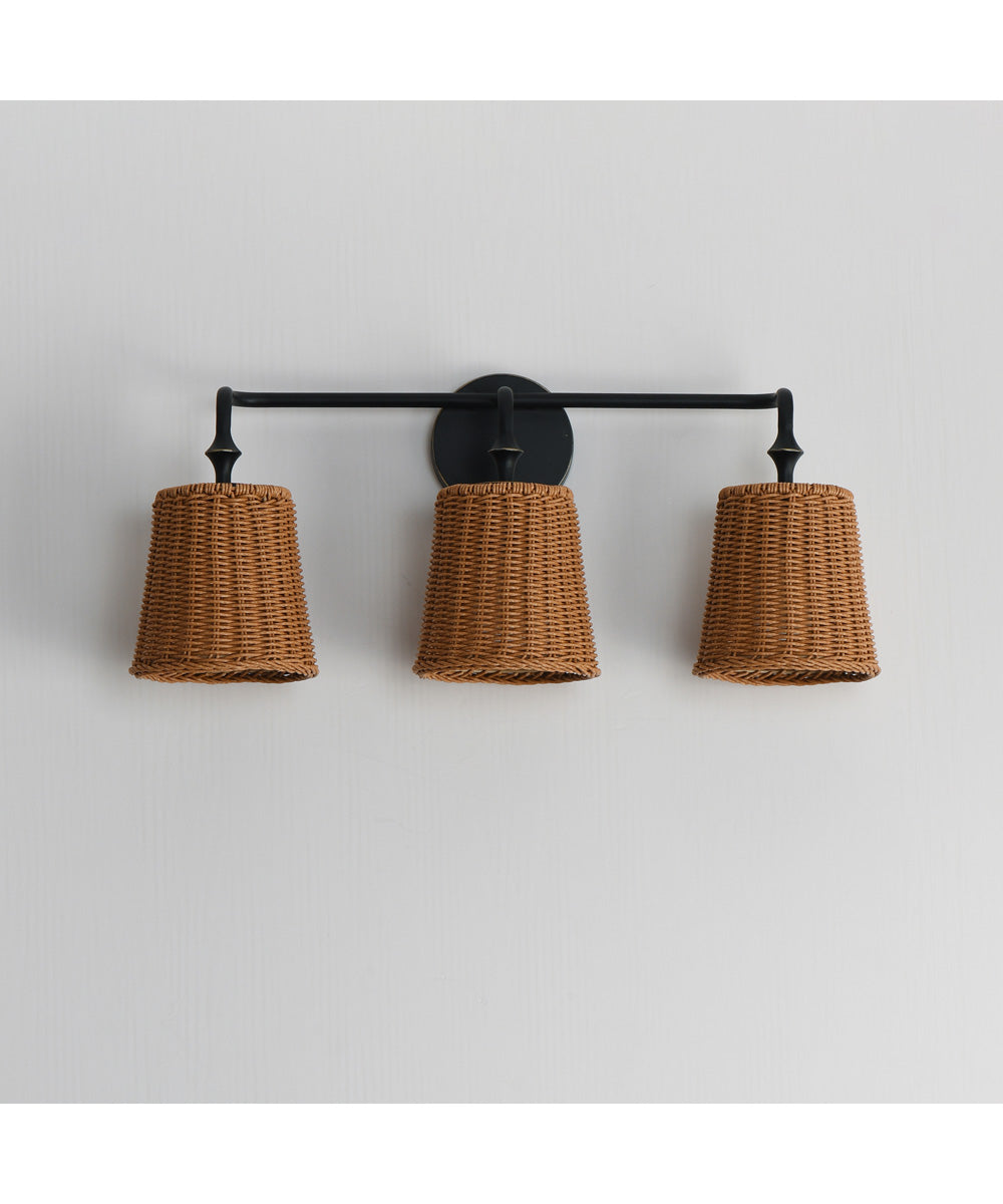 Baja 3-Light Bath Vanity Dark Bronze