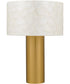 Leland 1-light Table Lamp Brushed Gold