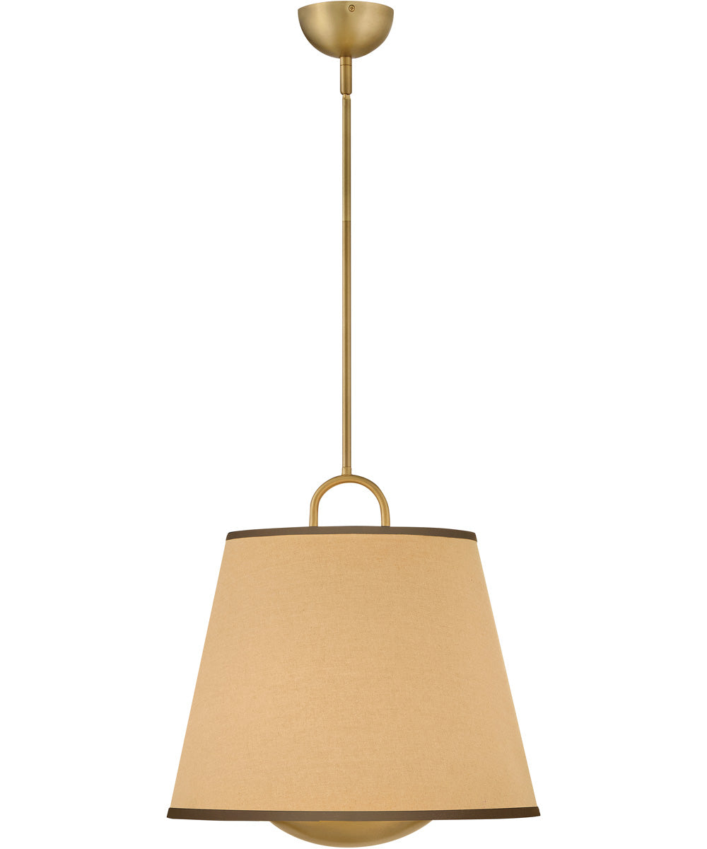 Sonia 3-Light Large Pendant in Lacquered Brass
