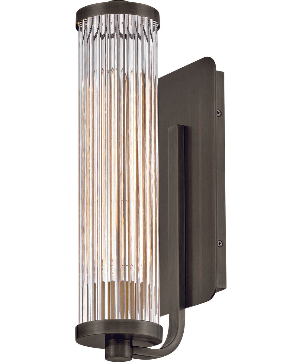 Ellery 1-Light Medium Single Light Sconce in Black Oxide
