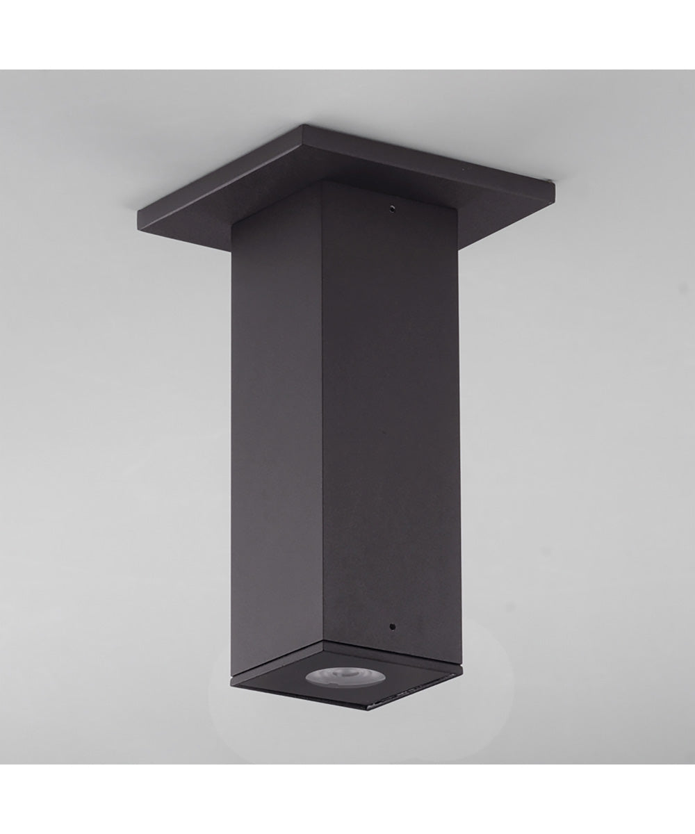 Culvert 7.5 inch LED Outdoor Flush Mount Architectural Bronze