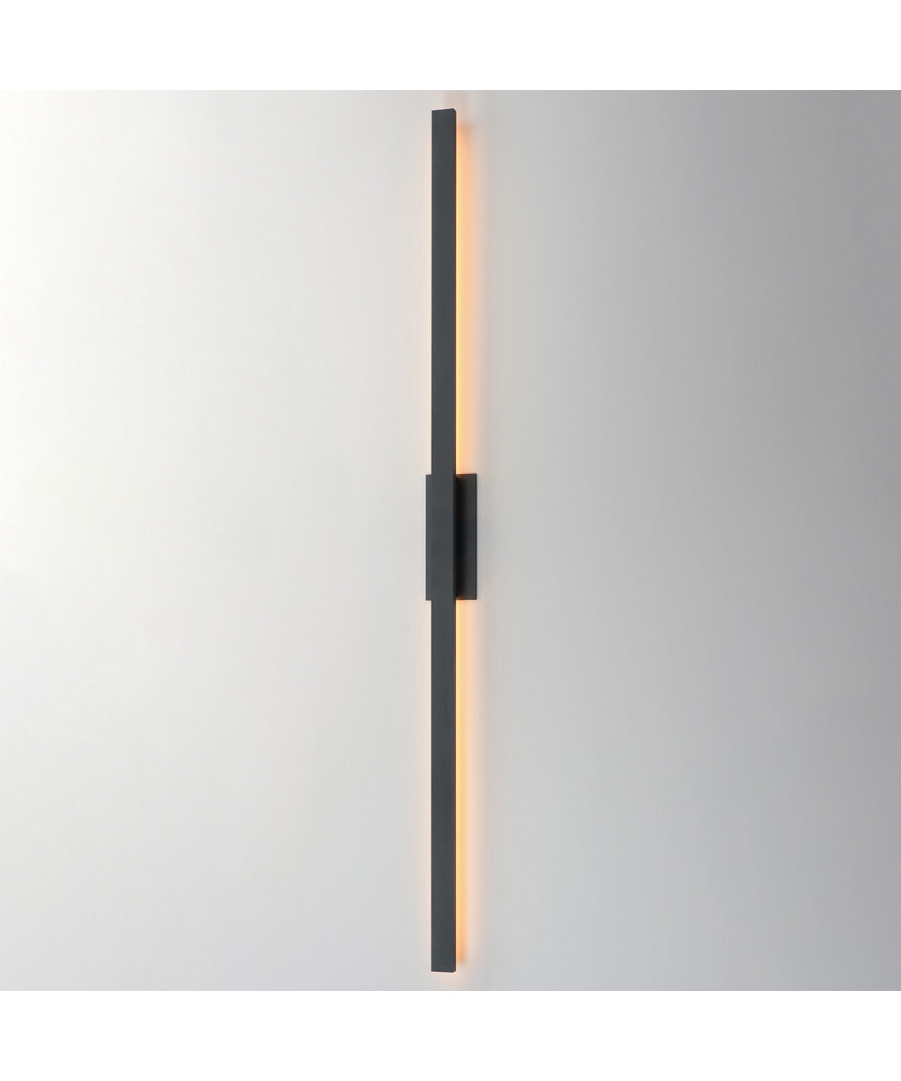 Alumilux Line 5CCT 96 inch LED Outdoor Wall Sconce Black