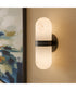 Bree 2-light Wall Sconce Matte Black