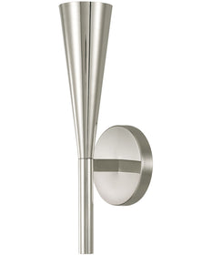 Levi 1-Light Sconce Polished Nickel