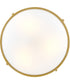 Gus 3-Light Medium Semi-Flush Mount in Gold