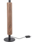 Cameron 1-Light Lighting Flat Black/Walnut
