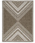 Dunsler Medium Rug Brown/Cream