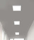 Wafer 9" Square LED Surface Mount Ceiling/Wall Light 3000K White