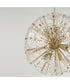 Emelie 8-Light Pendant Matte Brass