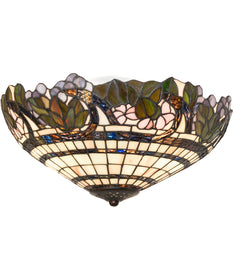 15" Wide Handel Grapevine Flushmount