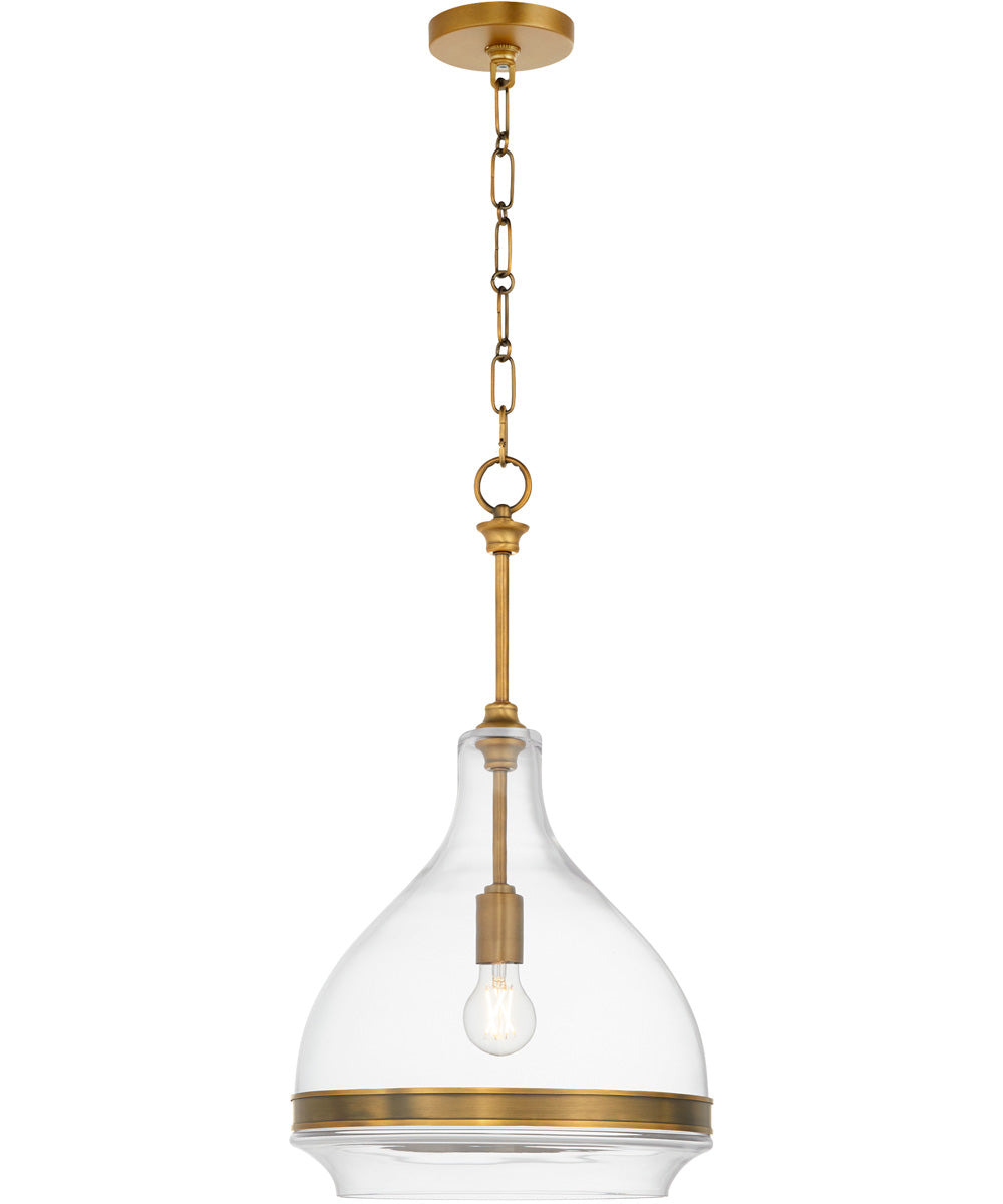 Tilbrook 1-light Pendant Brushed Brass