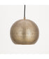 Aurelia 10 inch 1-Light Pendant Weathered Brass