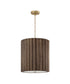Cody 3-Light Pendant Matte Brass