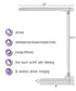Brilli 15"H LED Desk Lamp (Set of 2) Matte White Finish with Qi Wireless Charging