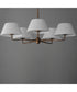 Dunbridge 5-Light Chandelier Weathered Brass
