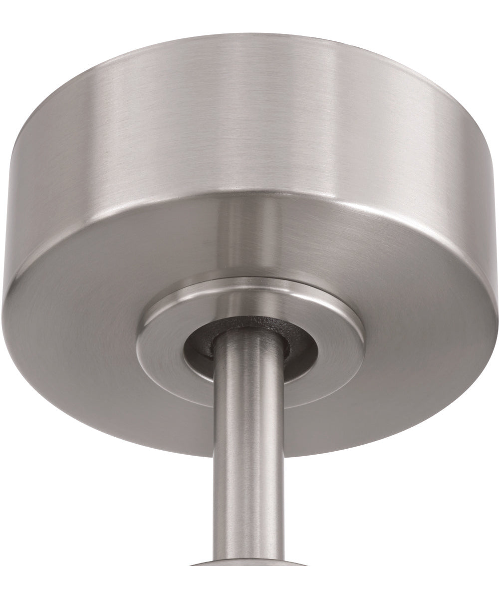 Energy Star McCoy 52" 4 Blade Ceiling Fan 1-Light Fan Brushed Polished Nickel