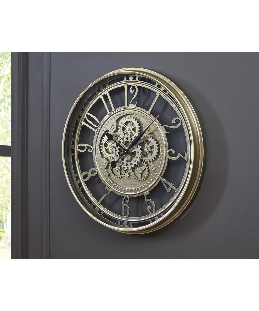 Gilover Wall Clock Champagne
