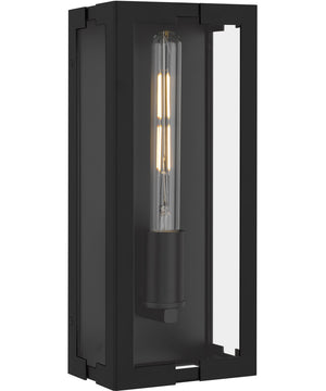 Young 1-light Outdoor Wall Light Matte Black