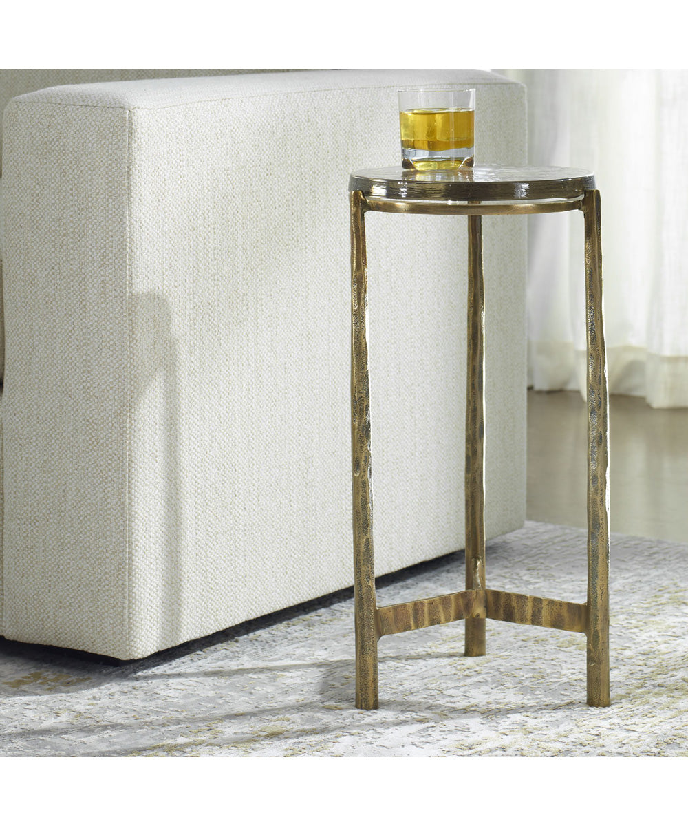 Eternity Brass Accent Table