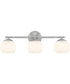 Moon Breeze 3 Light Vanity Polished Nickel