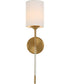 Awyr 1 Light Brass Sconce