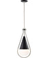 Admiral 1-Light Pendant Matte Black