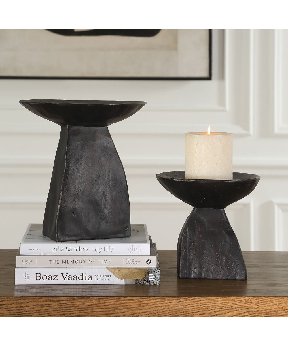 Shadow Pedestal Bowls Set of 2
