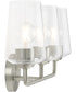 Celino 3-Light Bath & Vanity Brushed Nickel