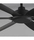 Albatross 72 inch 6-Blade Marine Grade Fan Black