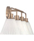 Pleated II 4-Light Lighting Premium Bronze