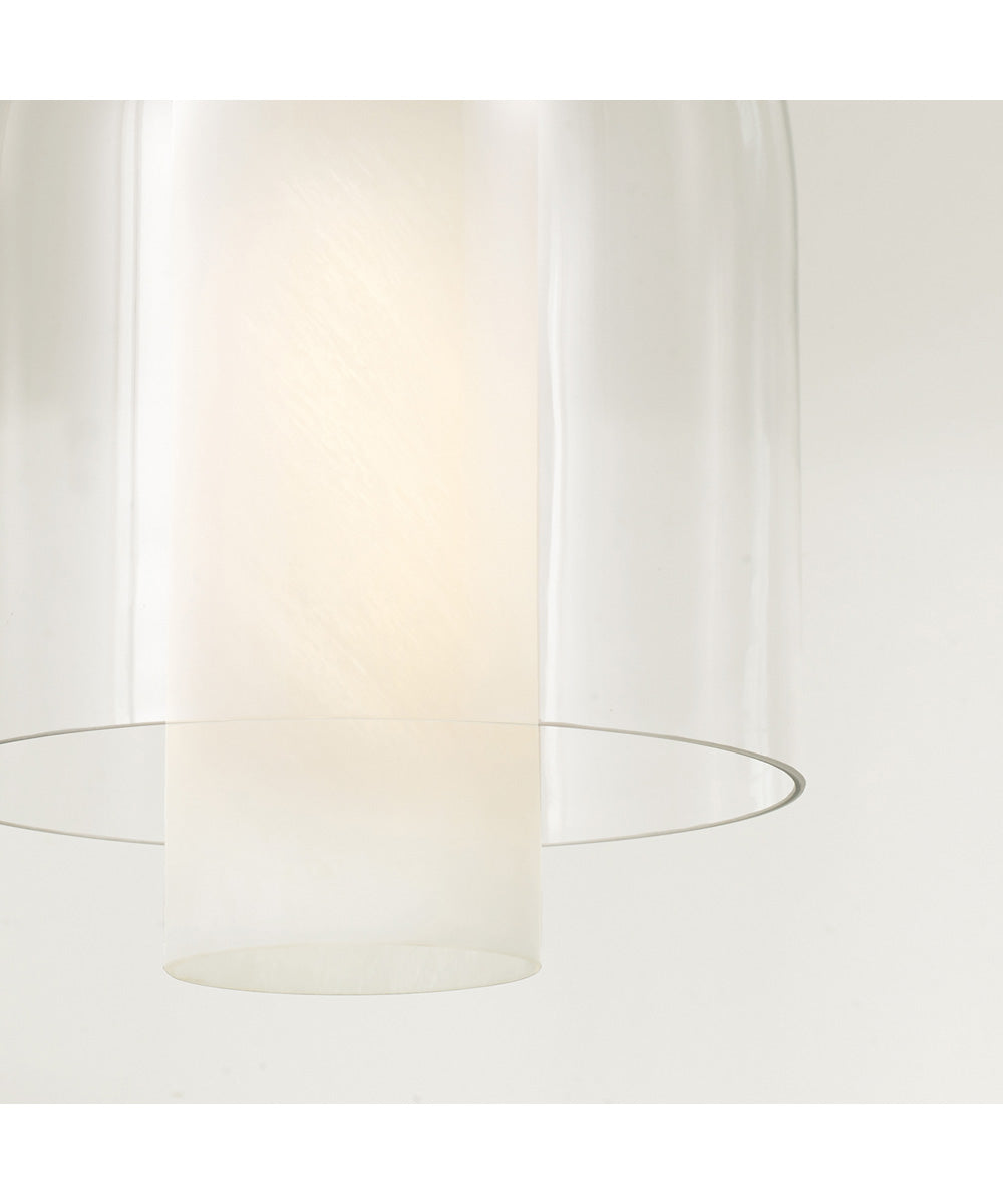 Liz 1-Light Pendant Aged Brass