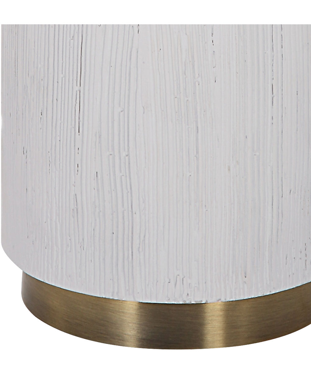 Ruse Whitewashed Table Lamp