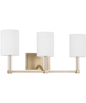 Ingrid 3-Light Vanity Matte Brass