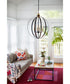 Cirque 4-Light Medium Orb Chandelier in Black