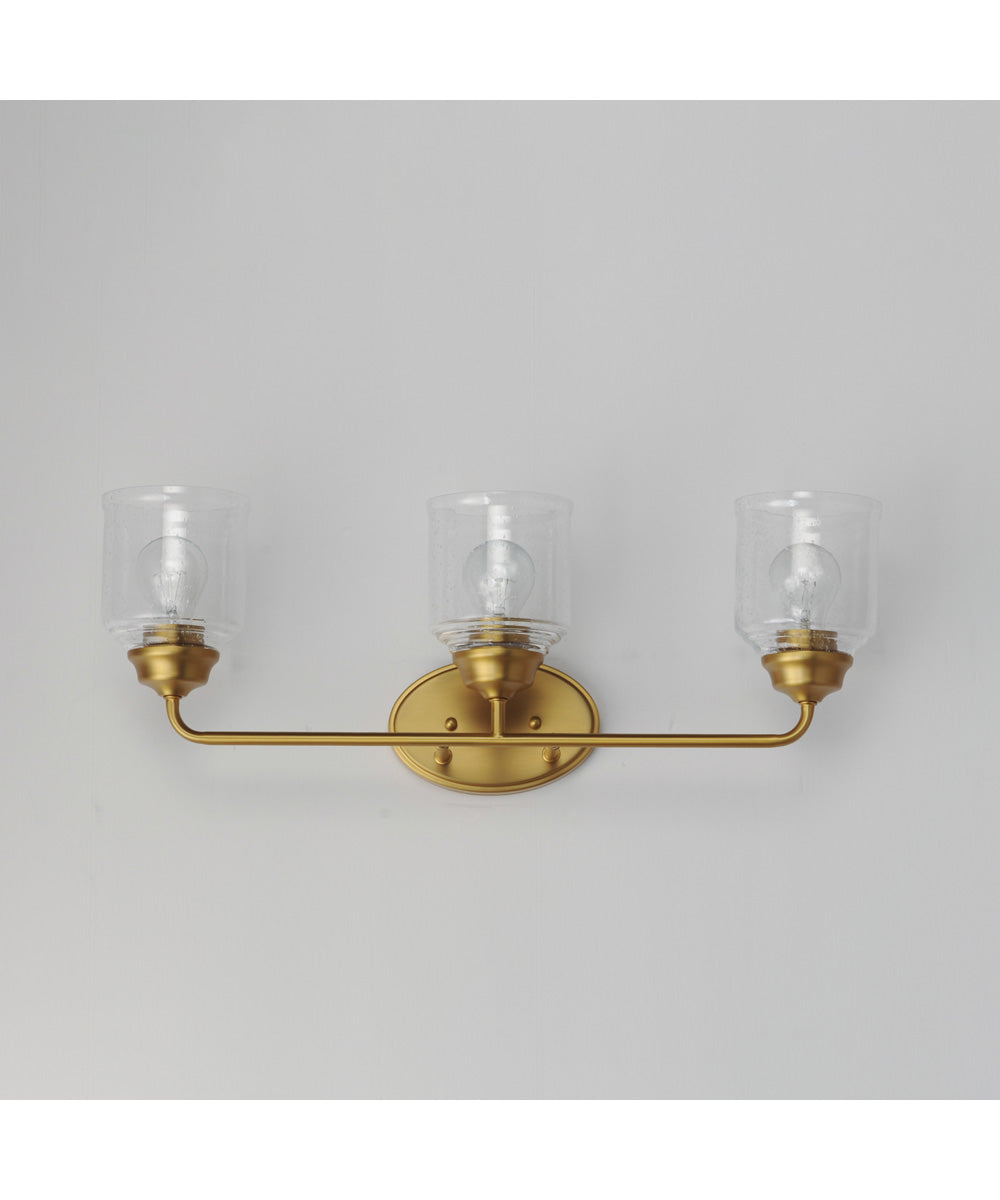 Acadia 3-Light Bath Vanity Natural Aged Brass